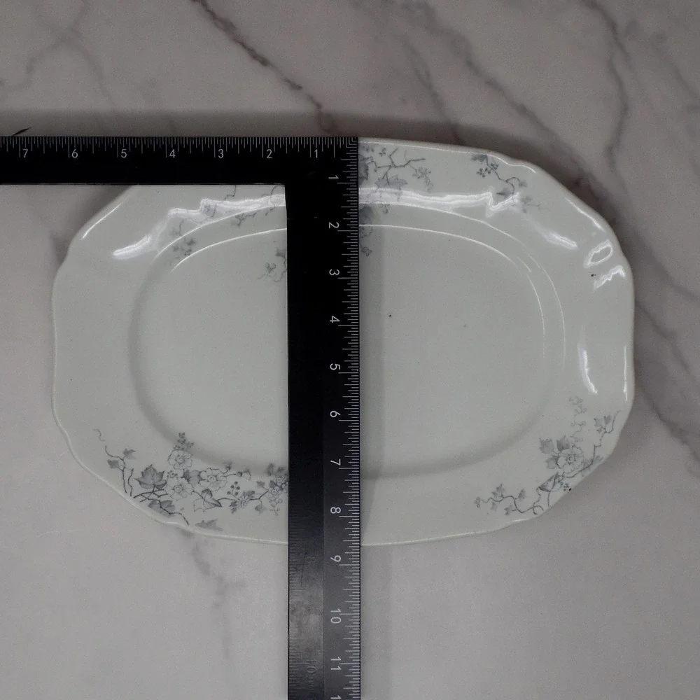 Antique Alfred Meakin Ironstone Transferware Platter / Underplate, Superior